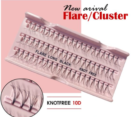 Lashes Flare 10D - Knotfree MEDIUM