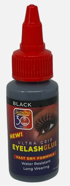 Pack of 12 SALON PRO 30 SEC® ULTRA GRIP EYELASH GLUE - Black