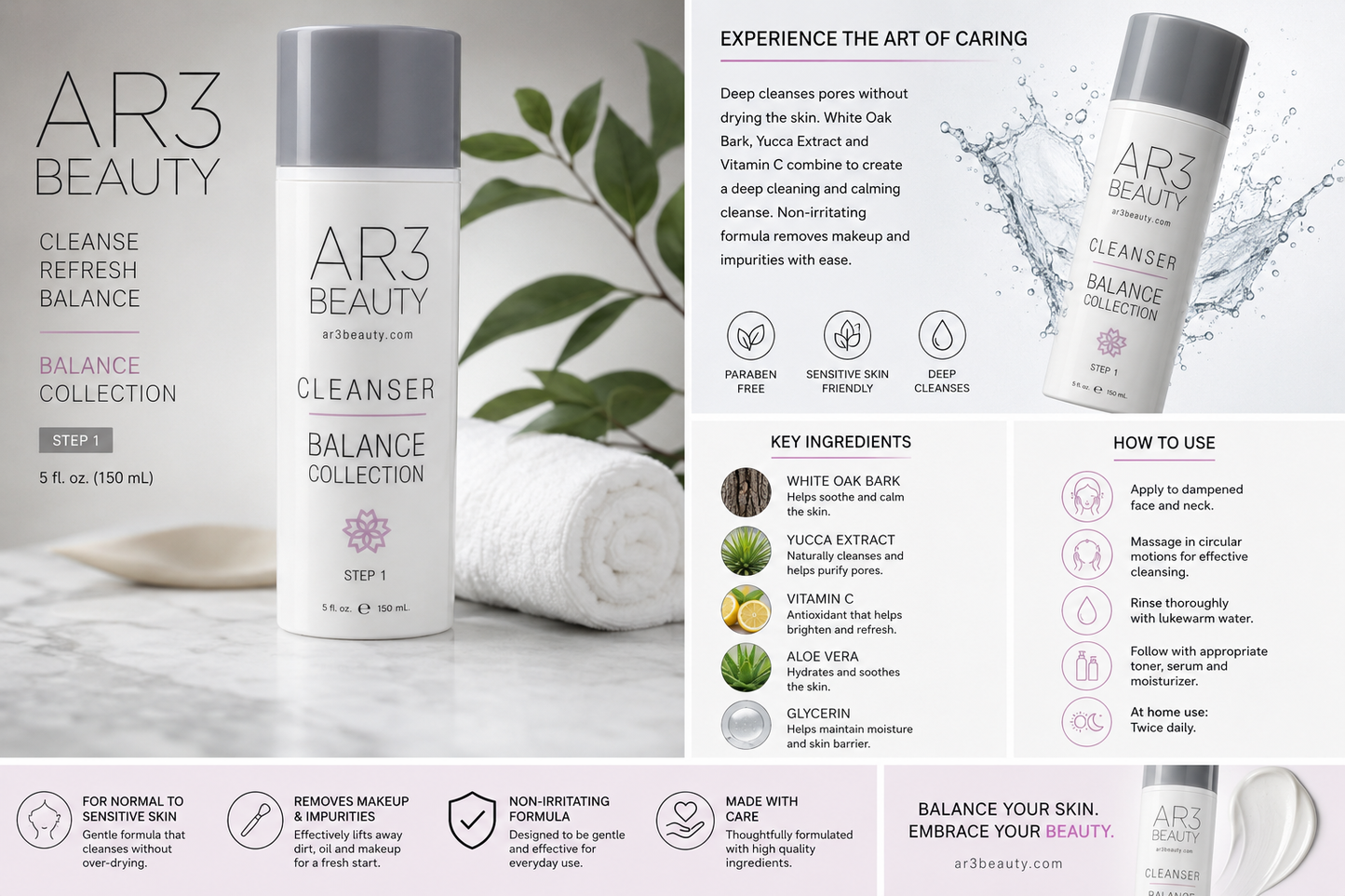 Balance Collection Cleanser 150ml