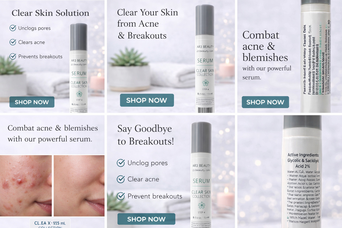 Clear Skin Collection Bio Clear Serum 15ml