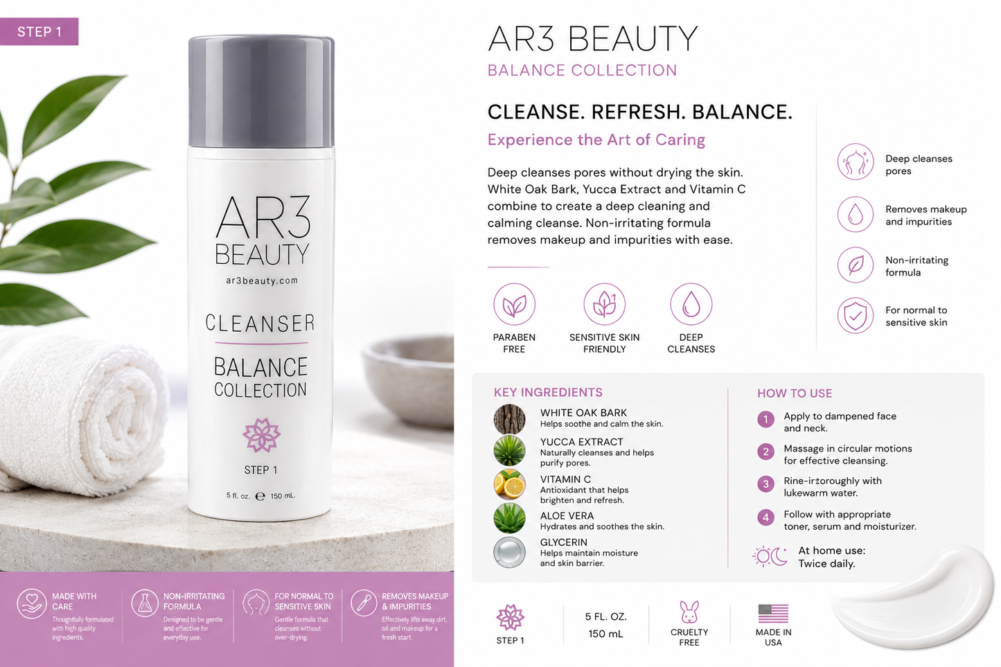 Balance Collection Cleanser 150ml