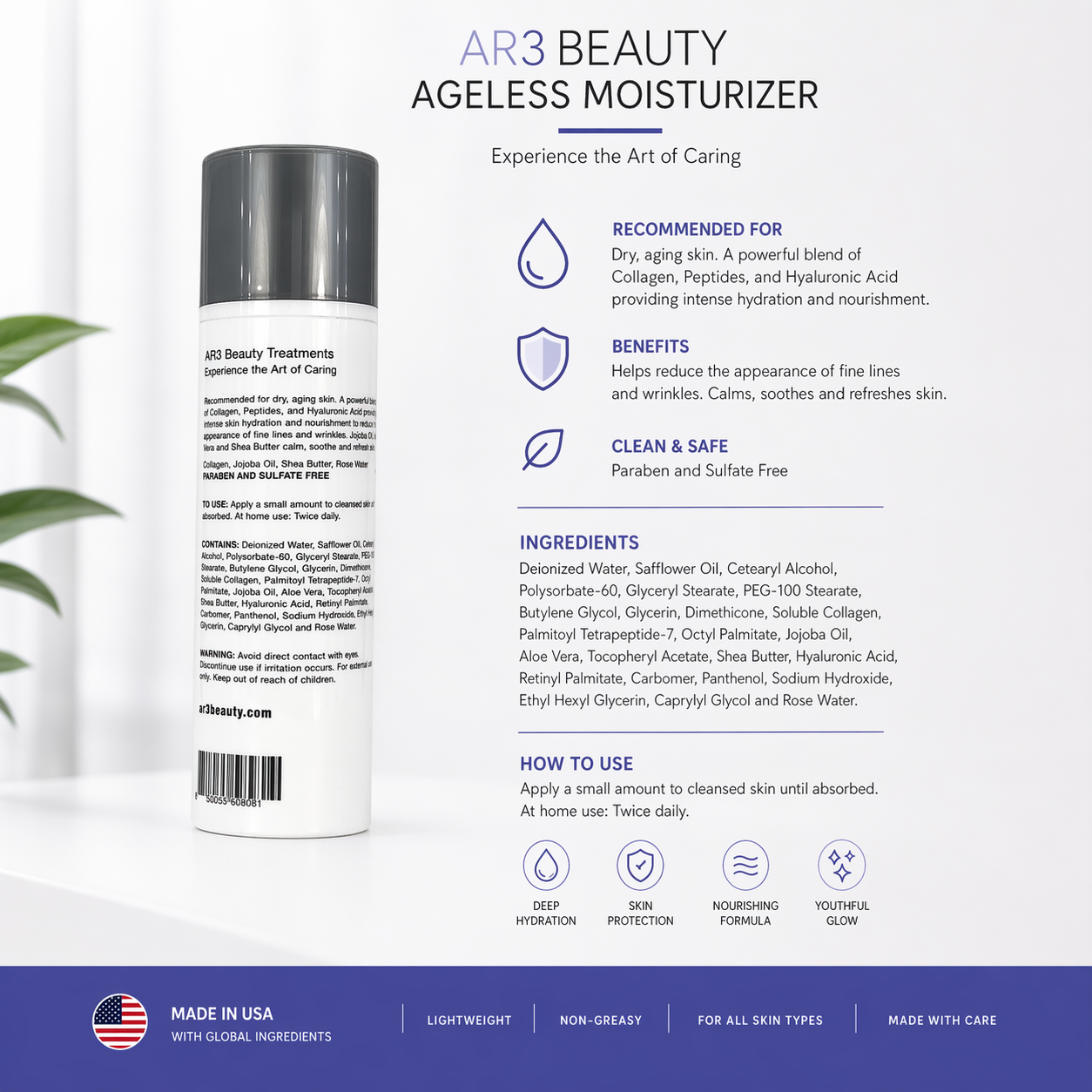 Ageless Moisturizer Collagen Revival Cream 50ml