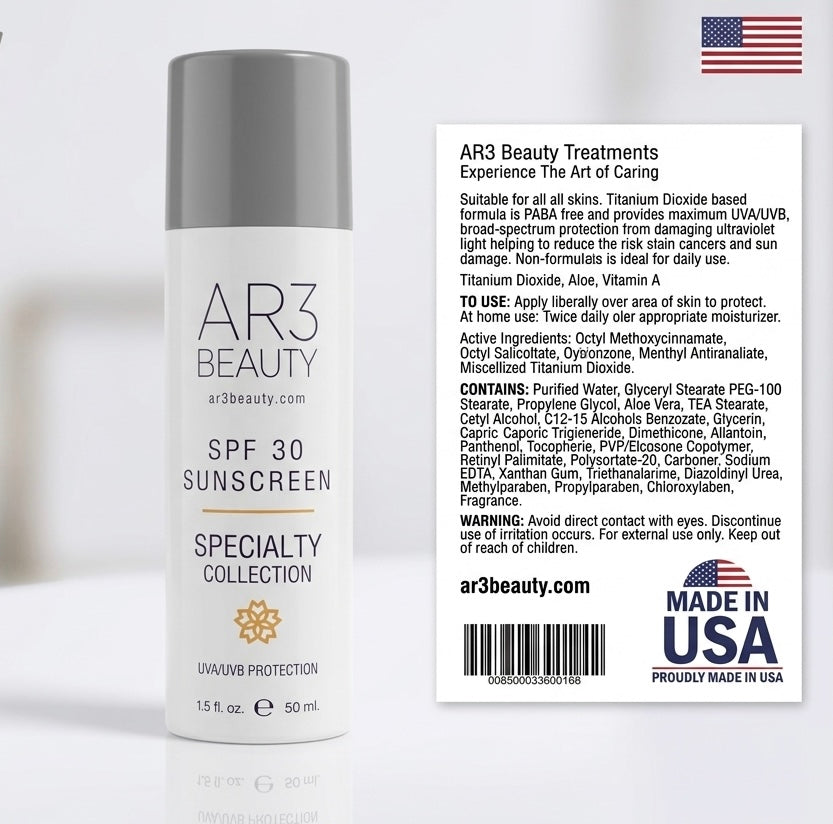 Specialty collection SPF30 Sunscreen 50ml