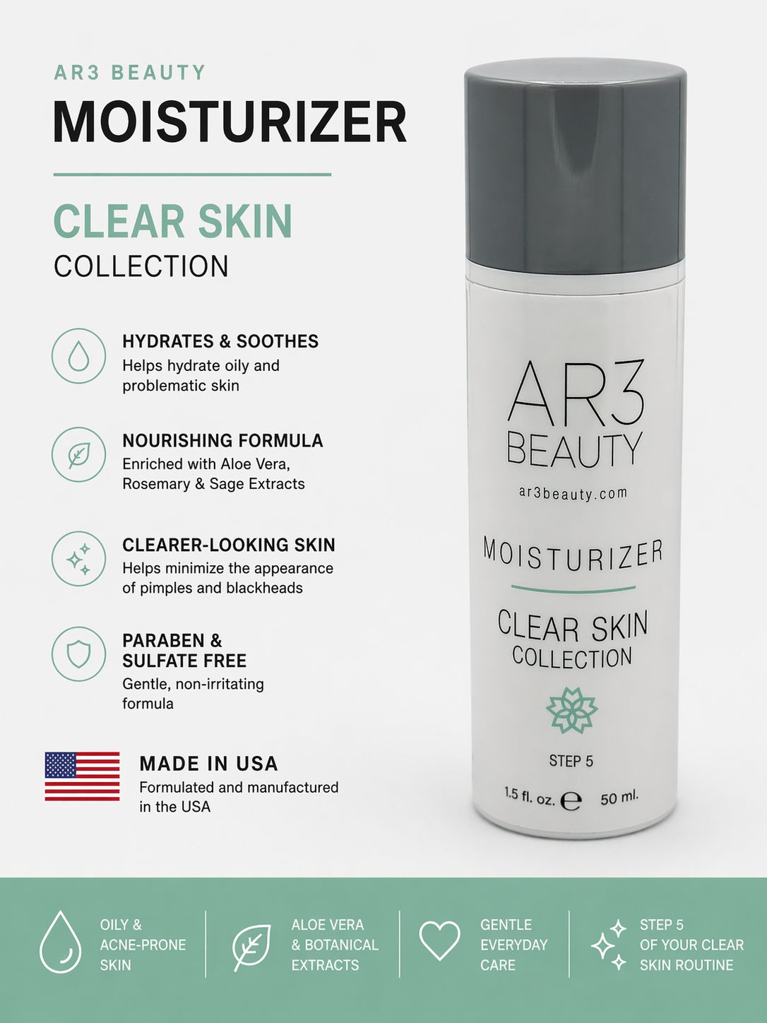 Clear Skin Collection Corrective Day Cream Moisturizer 50ml