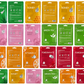 Facial Mask Sheet,Face Mask Skin Care Bulk Pack, 20 PACK