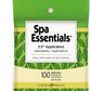 Spa Essentials 3.5" Eye/Lip Applicators, 100 Pack (10 PACK)